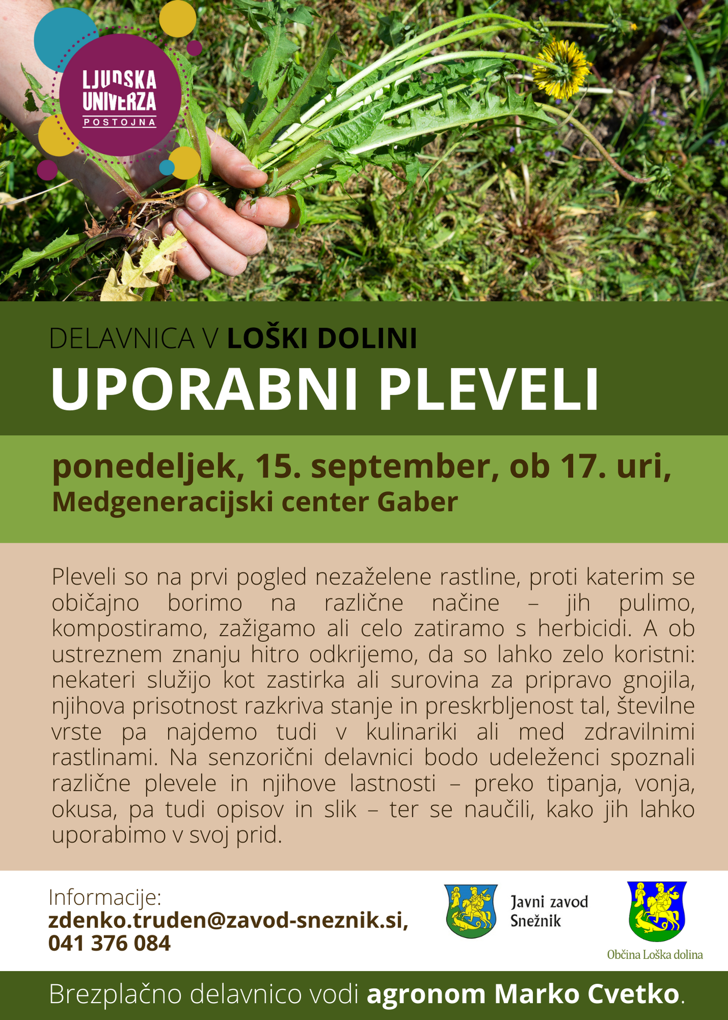 uporabni pleveli